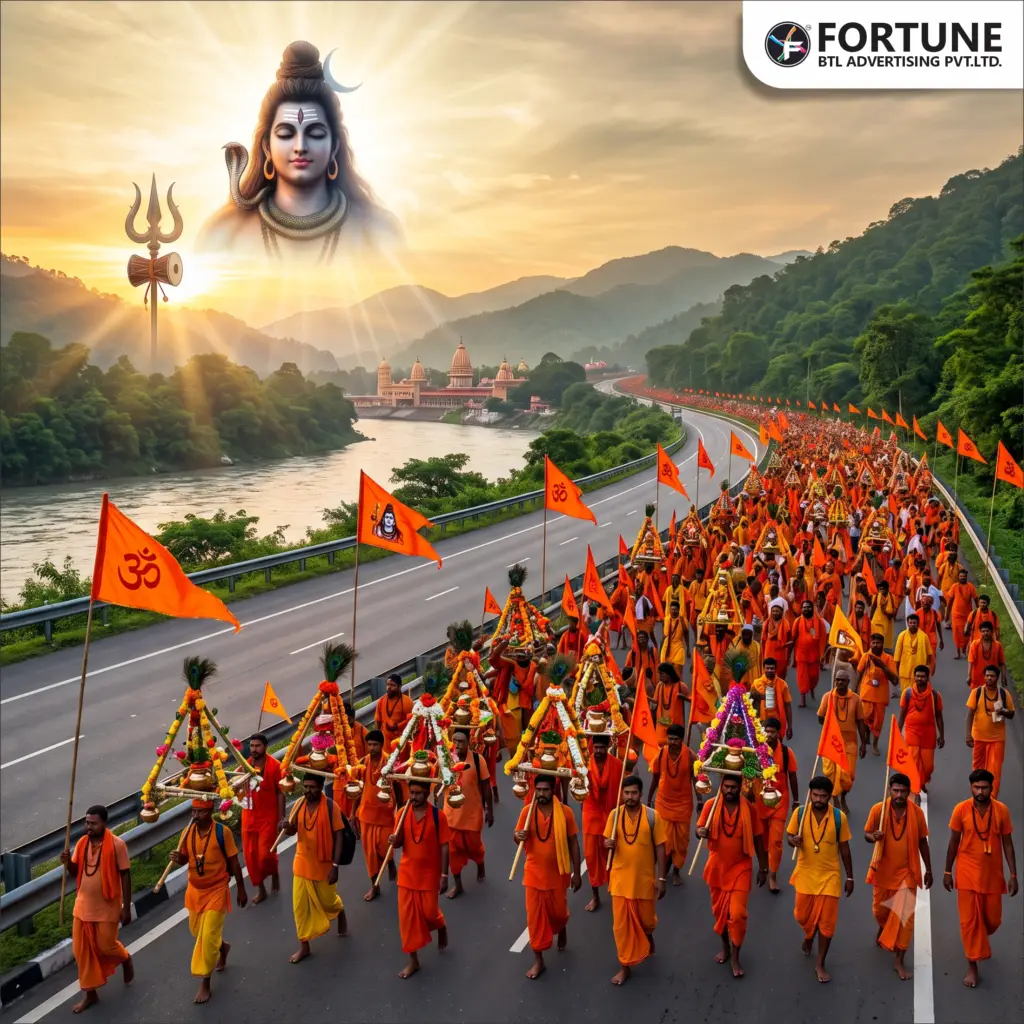 Facts about Kanwar Yatra devotees carrying kanwar.